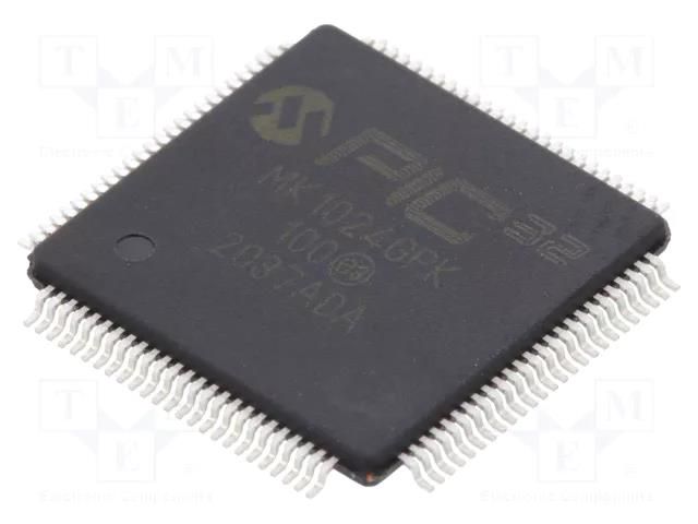 IC: PIC microcontroller; 1024kB; 120MHz; 2.3÷3.6VDC; SMD; TQFP100 MICROCHIP TECHNOLOGY 32MK1024GPK100-IPT