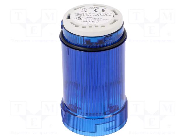 Automation module: light signaller; blue; bulb BA15D; 12÷250VDC AUER SIGNAL 902005900