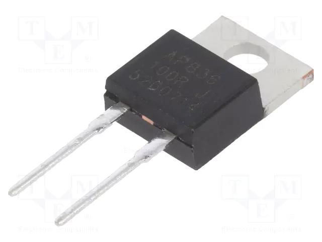 Resistor: thick film; THT; TO220; 100Ω; 35W; ±5%; -65÷150°C ARCOL AP836-100RJ-100