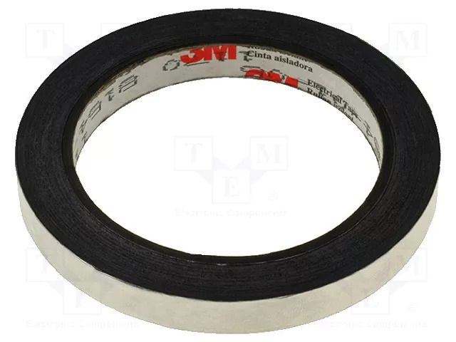 Tape: electrically conductive; W: 12mm; L: 16.5m; Thk: 0.081mm 3M 3M-1170-12