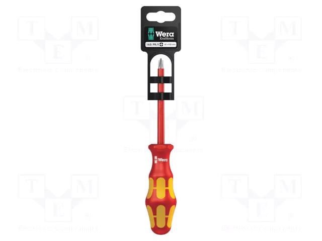 Screwdriver; insulated; PlusMinus PH-type; PH2/SL; 1kVAC WERA WERA.05100020001