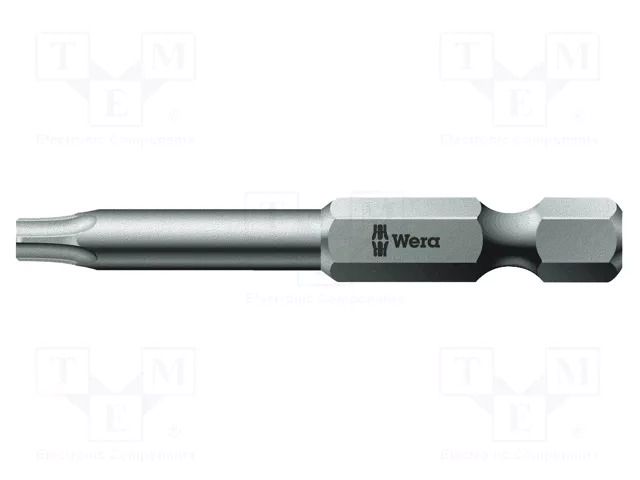 Screwdriver bit; Torx®; TX02; 1/4"; Overall len: 50mm WERA WERA.867/4Z/2