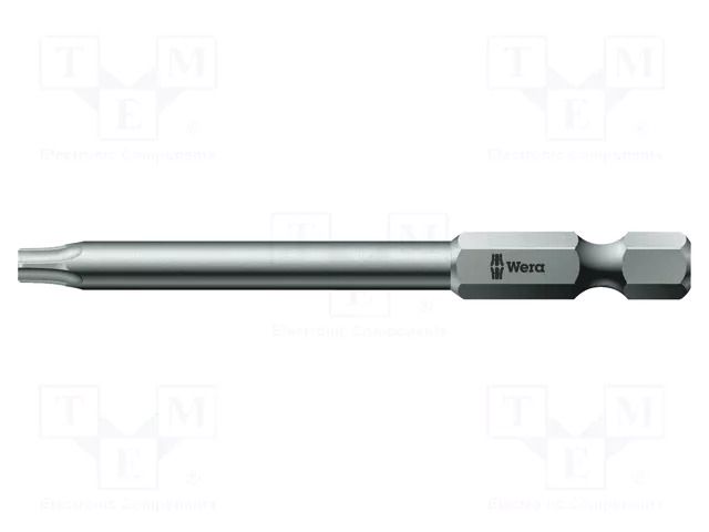 Screwdriver bit; Torx®; TX08; 1/4"; Overall len: 70mm WERA WERA.867/4Z/8