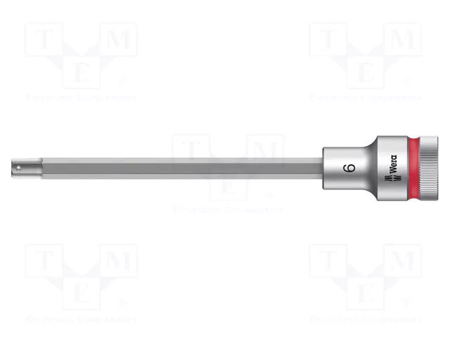 Socket; Hex Plus key,socket spanner; HEX 6mm; Zyklop; 1/2" WERA WERA.05003842001