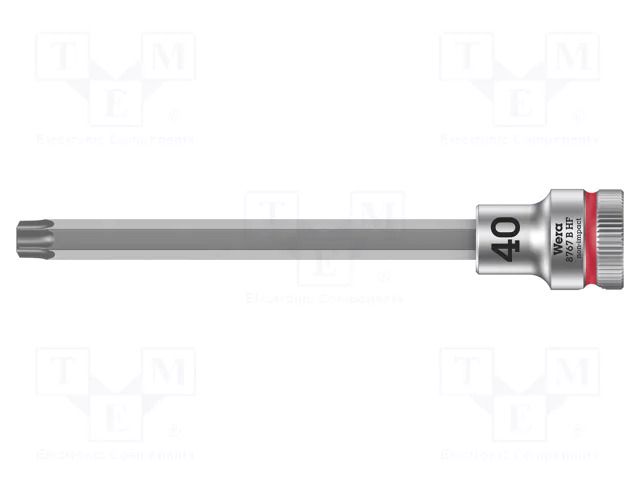 Socket; socket spanner,Torx®; TX40; 3/8"; 107mm; Zyklop WERA WERA.05003069001