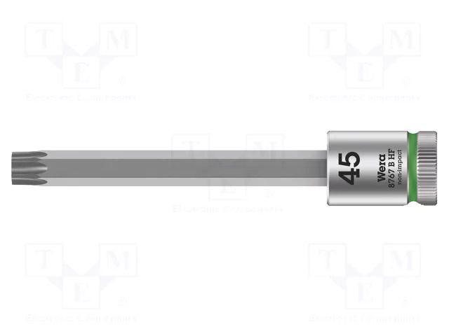 Socket; socket spanner,Torx®; TX45; 3/8"; 100mm; Zyklop WERA WERA.05003071001