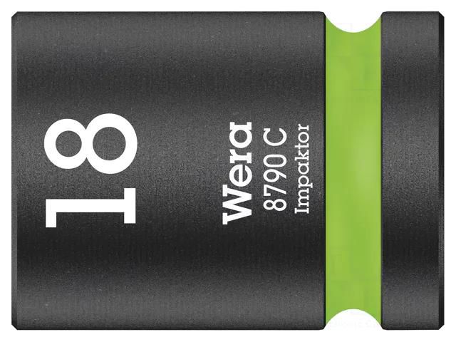 Socket; 6-angles,socket spanner,impact; HEX 18mm; 1/2" WERA WERA.05004575001