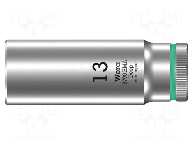 Socket; 6-angles,socket spanner; HEX 13mm; 3/8"; 8790 HMB Deep WERA WERA.05004535001