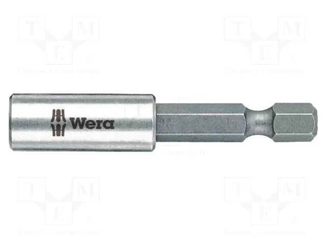 Holder; Socket size-inch: 1/4"; HEX 1/4"; Overall len: 50mm WERA WERA.893/4/1/K