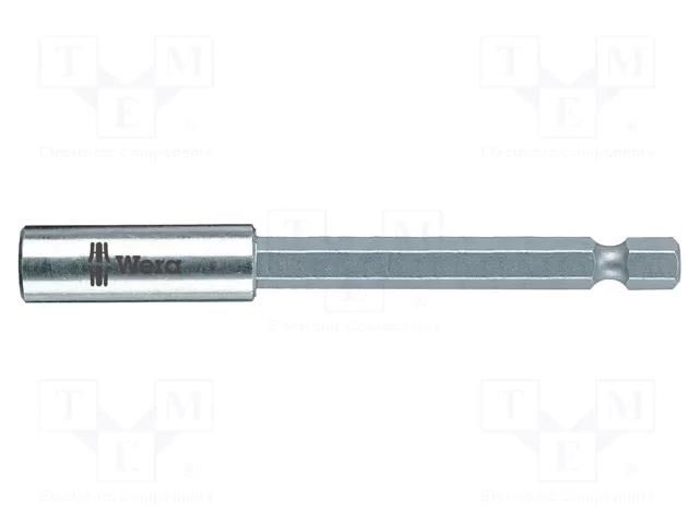 Holder; 1/4"; Overall len: 152mm; Mounting: 1/4" (E6,3mm) WERA WERA.899/4/1L