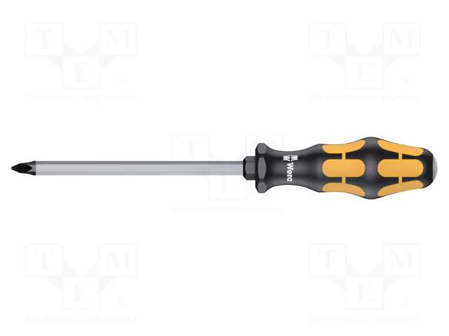 Screwdriver; for impact,assisted with a key; Pozidriv®; PZ3 WERA WERA.05017054001