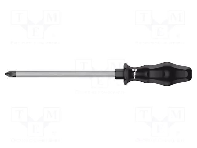 Screwdriver; for impact,assisted with a key; Pozidriv®; PZ4 WERA WERA.05017056001