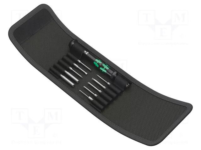 Kit: screwdrivers; precision; Kind of handle: Kraftform Micro® WERA WERA.073676