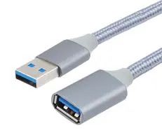 USB CABLE, 3.0 A PLUG-RCPT, 10FT USBCA2-MF-10FT