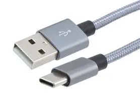 USB CABLE, 2.0 A PLUG-C PLUG, 10FT USBCA2-MM-10FT