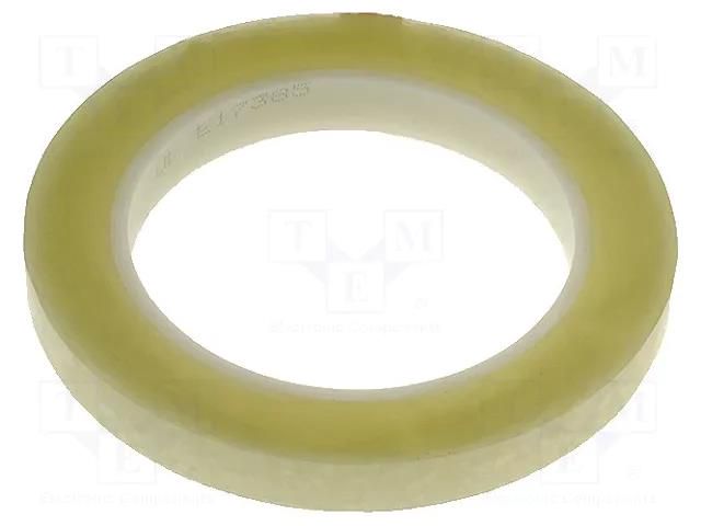 Tape: electrical insulating; W: 12mm; L: 66m; Thk: 0.063mm; acrylic 3M 3M-5-12