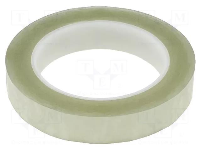 Tape: electrical insulating; W: 19mm; L: 66m; Thk: 0.063mm; acrylic 3M 3M-5-19