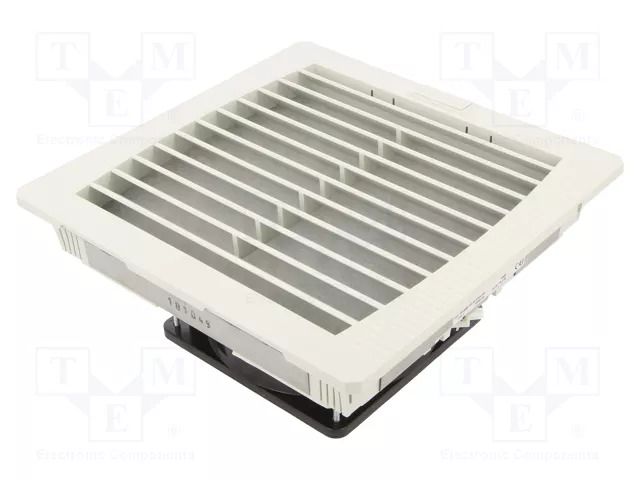 Fan: AC; axial; 230VAC; 125m3/h; 40dBA; IP54; 202x93x202mm; grey WEIDMÜLLER FF-EMC-32-54-GY