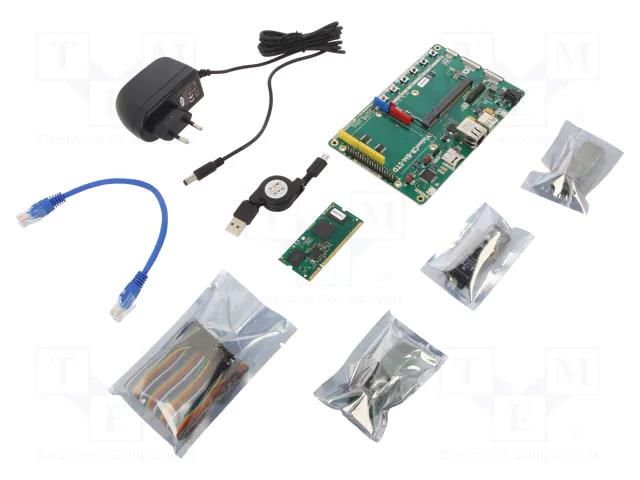 Dev.kit: ARM NXP; Comp: VisionCB-8MM-STD,X8MMQC1800C02G0SFC SOMLABS VISIONSTK-8M-TR01