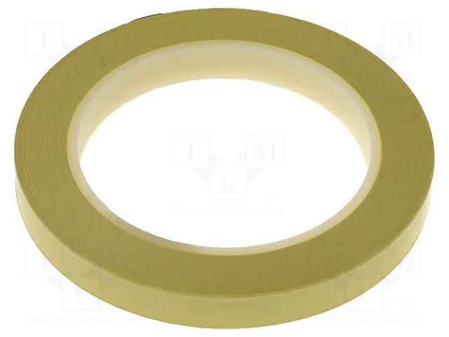 Tape: electrical insulating; W: 12mm; L: 66m; Thk: 0.058mm; yellow 3M 3M-56-12