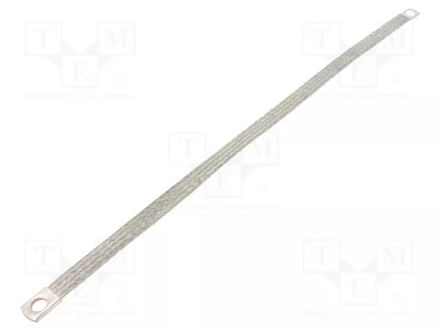 Braids; earthing tape; 10mm2; Ø1: 8.5mm; Ø2: 8.5mm; L: 0.3m HELUKABEL HELU-11008424
