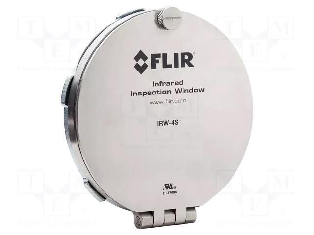 Test acces: infrared window; max.260°C; W: 127.44mm; H: 136.5mm FLIR SYSTEMS AB FLIRIRW4S