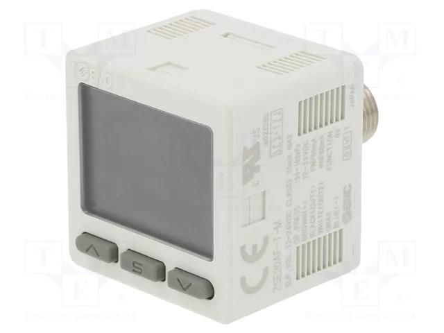 Module: transducer; pressure; -100÷100kPa; OUT: 3; OUT 1: PNP; ZSE20 SMC ZSE20AF-T-M-01