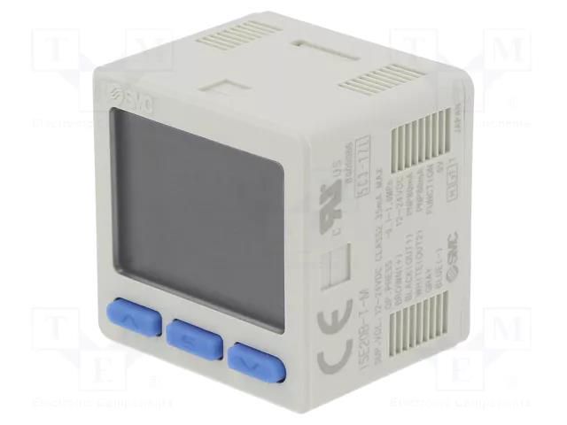Module: transducer; pressure; -0.1÷1MPa; OUT: 3; OUT 1: PNP; ISE20 SMC ISE20B-T-M-M5