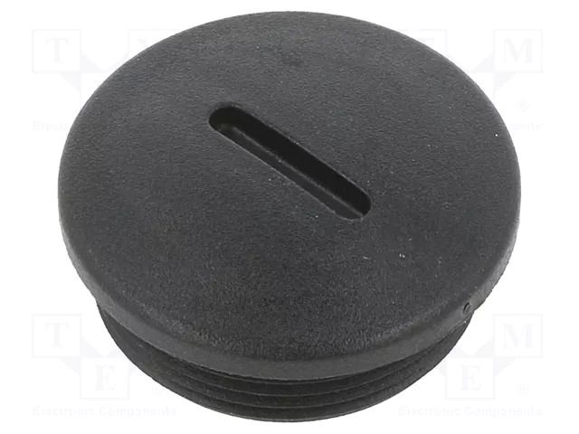 Stopper; M32; 1.5; IP54; polyamide; black; V-N-FS; Thread: metric HUMMEL HUMMEL-1251320150