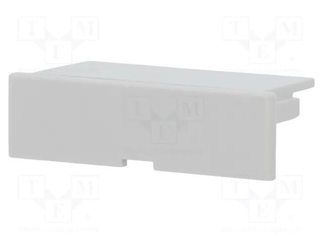 Stopper; for enclosures; grey HAMMOND HM-1597DINCOV1GY