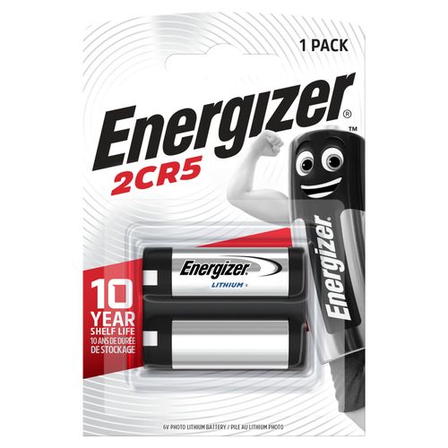 Ličio baterija 2CR5 (EL2CR5, DL245) 6V 1500mAh ENERGIZER 2CR5/ENE 7638900057003
