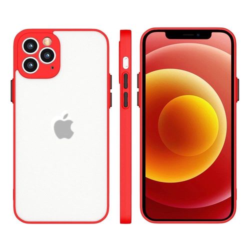 Milky Case Silicone Flexible Translucent Case for Xiaomi Redmi 9T Red, Hurtel 5907769331404