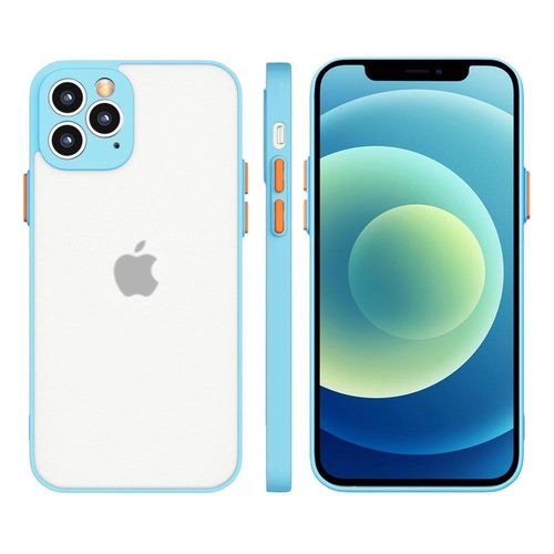 Milky Case Silicone Flexible Translucent Case for Xiaomi Redmi 9T Blue, Hurtel 5907769331411