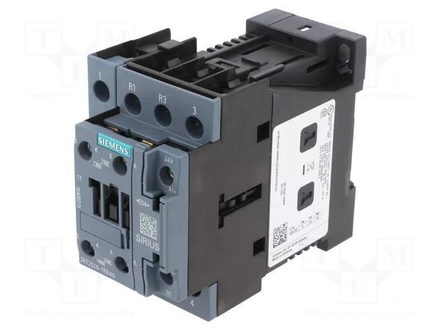 Contactor: 4-pole; NC x2 + NO x2; Auxiliary contacts: NO + NC SIEMENS 3RT2526-1BB40