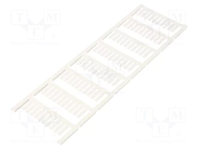 Label; polyamide 66; white; -40÷100°C; slide; TM-I MC; UL94V-2 WEIDMÜLLER WM-1609981044