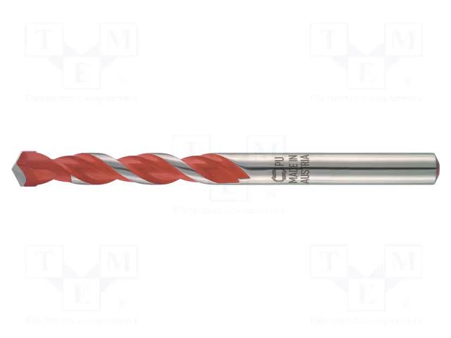 Drill bit; Ø: 5mm; 3/16"; L: 400mm; steel; tungsten carbide ALPEN-MAYKESTAG ALP.73000500100