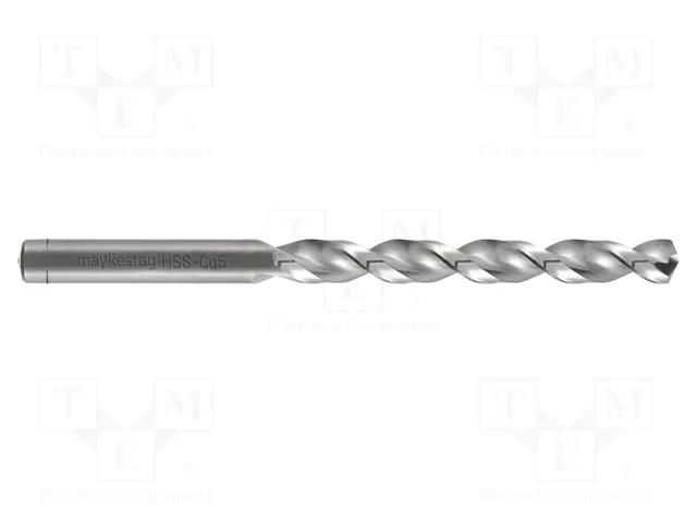 Drill bit; for metal; Ø: 9.5mm; L: 125mm; Working part len: 81mm ALPEN-MAYKESTAG ALP.61100950100