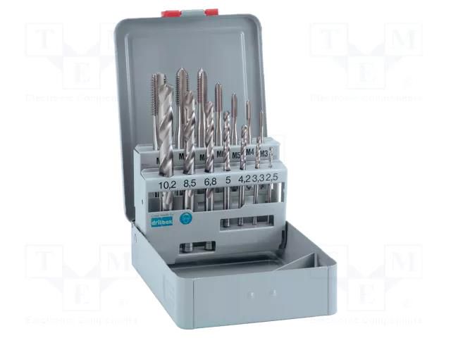 Kit: taps; Kit: taps,threading dies,tap wrench,diestock ALPEN-MAYKESTAG ALP.70800014100