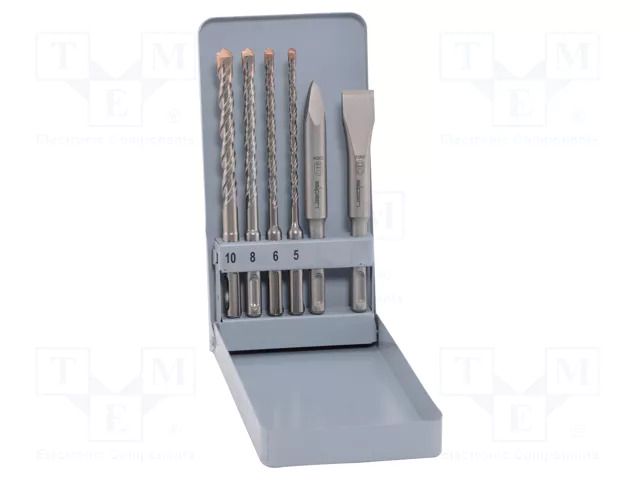 Drill set; for concrete; steel; F4 FORTE; 6pcs. ALPEN-MAYKESTAG ALP.81700006100