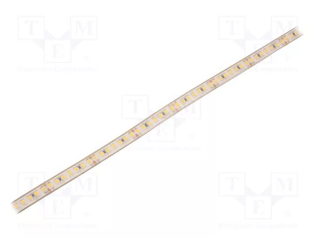 LED tape; white warm; LED/m: 168; 10mm; IP68; 120°; 17W/m; CRImin: 80 FOSE SPE-168-68-WW-24