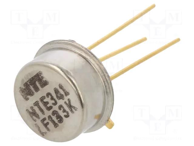 Transistor: NPN; bipolar; 36V; 0.64A; 4W; TO39EC NTE Electronics NTE341