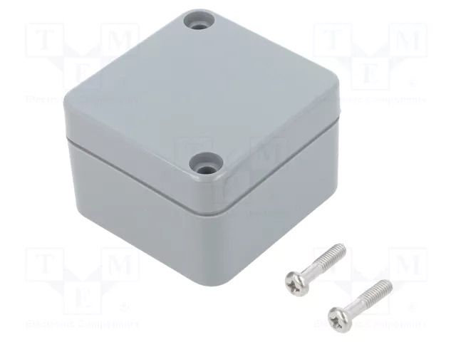 Enclosure: multipurpose; X: 50mm; Y: 52mm; Z: 35mm; ABS; light grey GAINTA A362-IP68