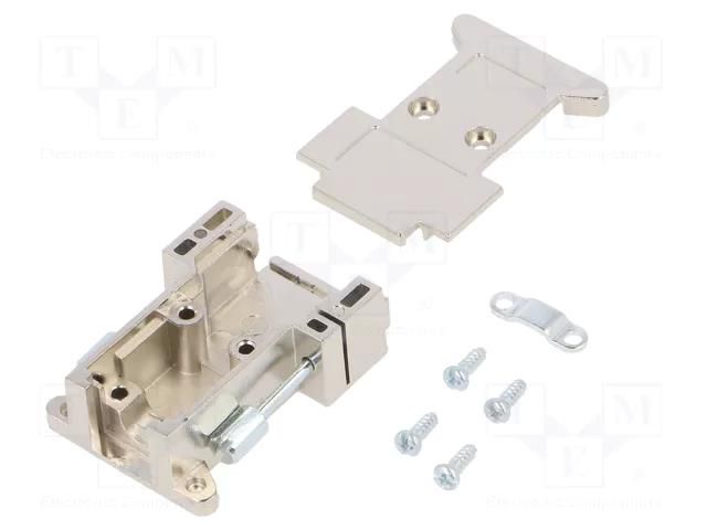 Enclosure: for D-Sub connectors; D-Sub 9pin,D-Sub HD 15pin ENCITECH D3PK09-M-SJS-K