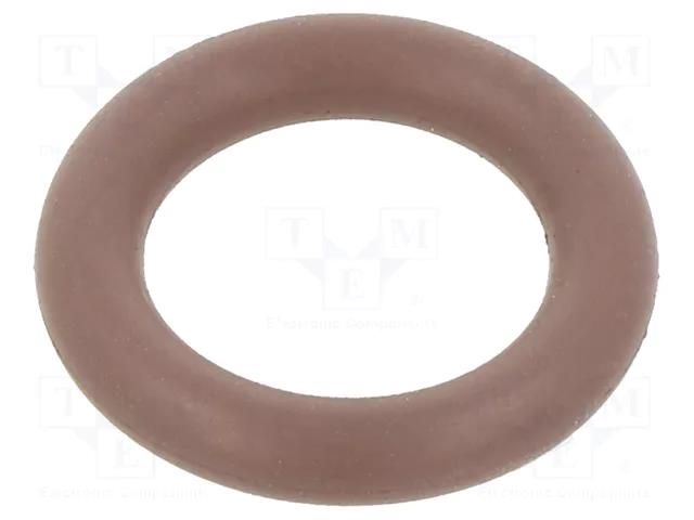 O-ring gasket; FPM; Thk: 3mm; Øint: 11mm; brown; -20÷200°C ORING USZCZELNIENIA TECHNICZNE O-11X3-80-FPM-BR