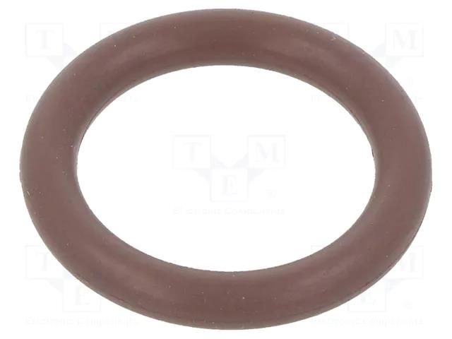 O-ring gasket; FPM; Thk: 3mm; Øint: 15mm; brown; -20÷200°C ORING USZCZELNIENIA TECHNICZNE O-15X3-80-FPM-BR