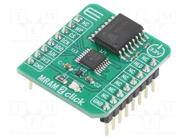 Click board; prototype board; MRAM memory; 3.3VDC MIKROE MIKROE-4232