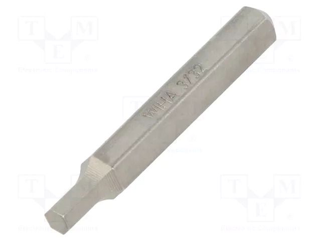 Screwdriver bit; hex key; HEX 3/32"; Socket size: 4mm; MICRO WIHA WIHA.40624