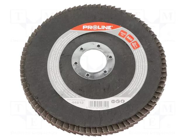Flap grinding wheels; Ø: 125mm; Øhole: 22.2mm; Granularity: 60 PROLINE PRE-44812