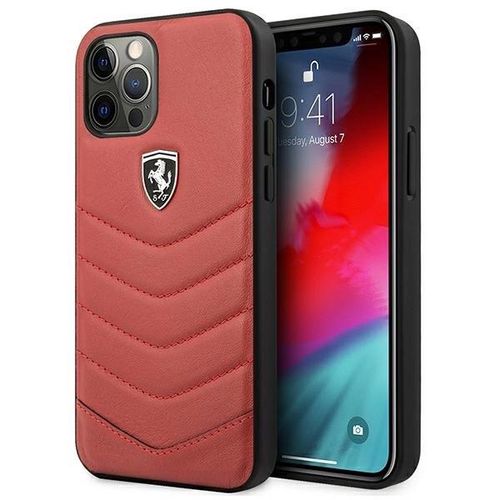 Ferrari FEHQUHCP12MRE iPhone 12/12 Pro red/red hardcase Off Track Quilted, Ferrari 3700740479513 3700740479513