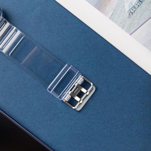 Silicone Band Strap Bracelet Case Strap Light Set for Apple Watch 44mm - Black, Hurtel 9145576223680